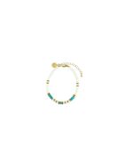 Bracelet Ibiza Beach white gold blanc turquoise