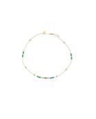 Collier Ibiza Beach white gold blanc bleu
