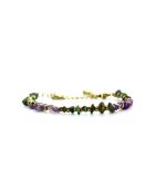 Bracelet Stelly améthyste turquoise africaine hématite