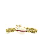 Bracelet Tout ce qui Brille violet beige
