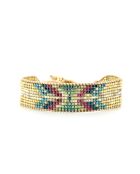 Bracelet Tout ce qui Brille bleu vert violet