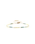 Bracelet Blue Californian Eva vert champagne