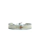 Bracelet Rainbow Kiss Lou corail/argenté