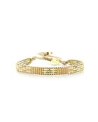 Bracelet golden Ivoire Sandy nude champagne