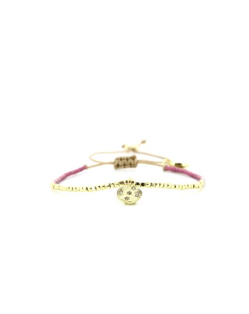 Bracelet Tout ce qui Brille rose/doré