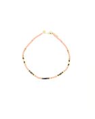 Collier Ibiza Beach pink gold rose saumon