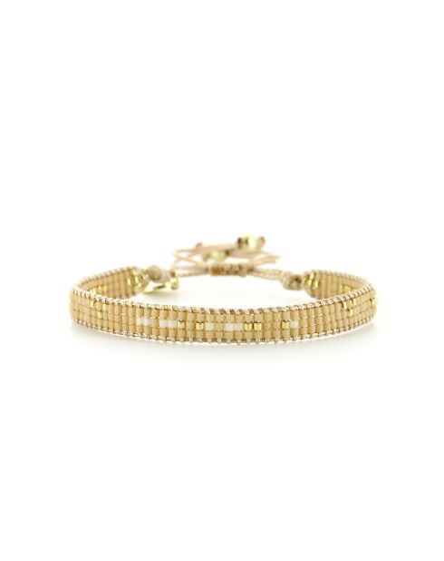 Bracelet golden Ivoire Julia nude champagne