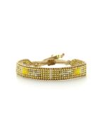 Bracelet Journée Ensoleillée Ines jaune champagne