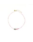 Collier Ibiza Beach Shell pastel mauve pastel