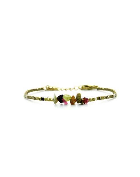 Bracelet Dana tourmaline hématite
