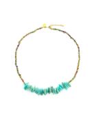 Collier Abby amazonite bleu