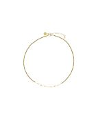 Collier sarah blanc/doré