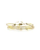 Bracelet golden Ivoire Lena nude champagne