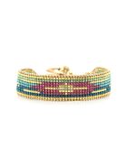 Bracelet Tout ce qui Brille bleu vert violet