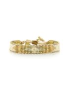Bracelet golden Ivoire Brady nude champagne