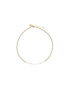 Collier sarah transparent/doré