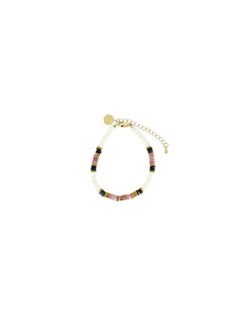 Bracelet Ibiza Beach black gold noir et blanc