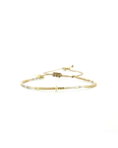 Bracelet Golden Ivoire Emma nude champagne