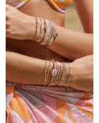 Bracelet Princesse Dahlia Lea rose beige