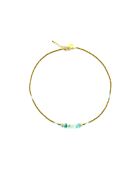 Collier Dana amazonite hématite