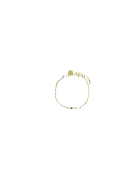 Bracelet Manon bleu blanc