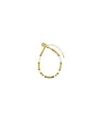 Bracelet Mila-May G blanc/doré
