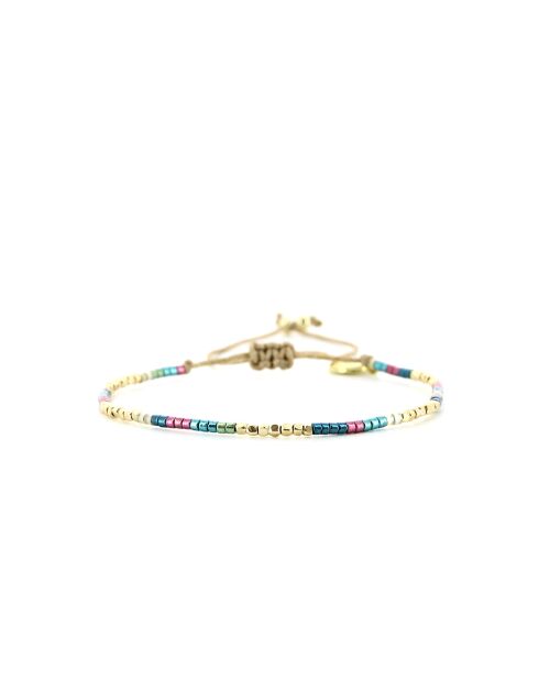 Bracelet Tout ce qui Brille bleu vert violet