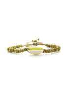 Bracelet Journée Ensoleillée Lea jaune champagne