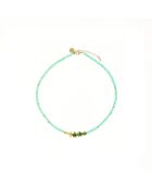Collier Ibiza Beach Shell pastel vert pastel