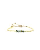 Bracelet Tout ce qui Brille bleu vert violet