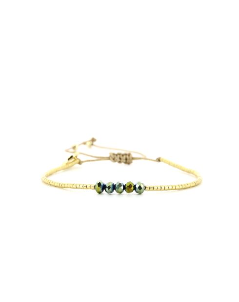 Bracelet Tout ce qui Brille bleu vert violet