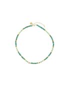 Collier Mila gold vert