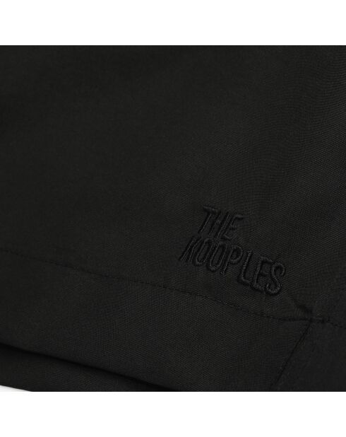 Short de bain avec logo noir
