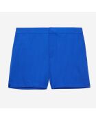 Short de bain avec logo bleu