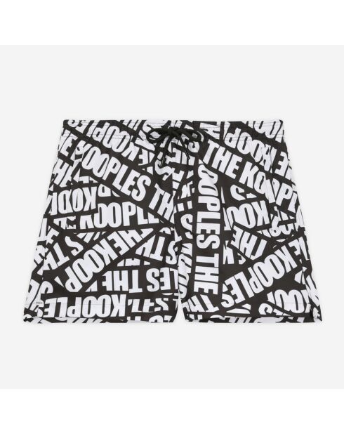 Short de bain Tape logo noir