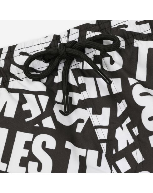 Short de bain Tape logo noir