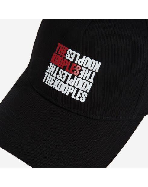 Casquette logo The Kooples noire