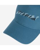 Casquette What is bleu profond