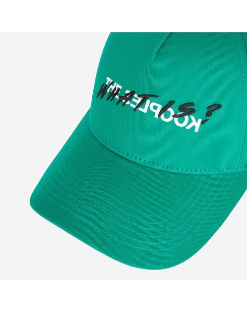 Casquette Qu'est-ce que la verte
