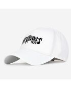 Casquette Kooples on fire blanche