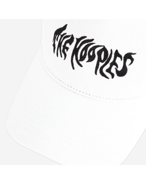 Casquette Kooples on fire blanche