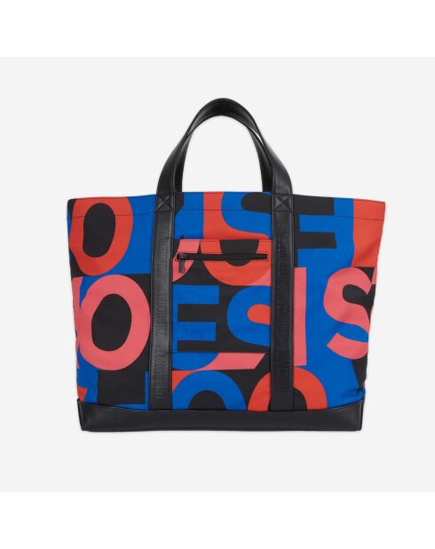 Sac cabas logo multicolore - 34x42x17 cm