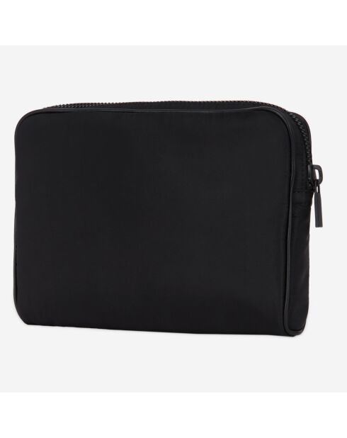 Pochette Logo noire - 16x23x4 cm