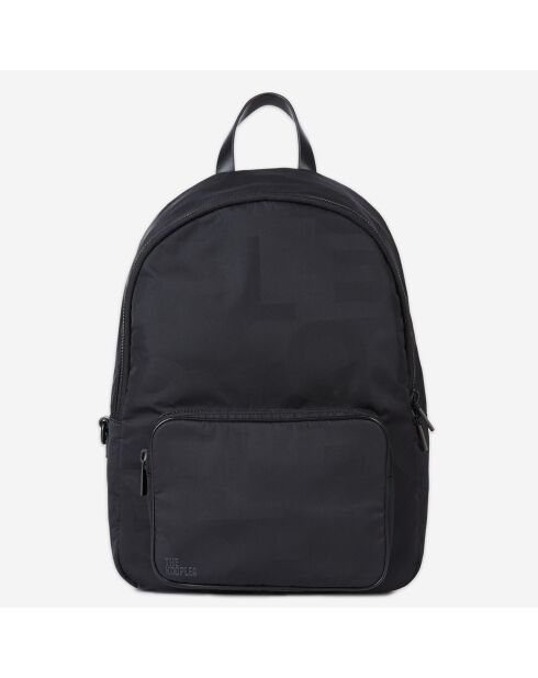 Sac à dos logo The Kooples noir - 40x23x12 cm