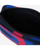 Pochette logo multicolore - 16x23x4 cm