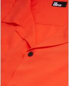 Chemise décontractée orange
