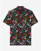 Chemise imprimée multicolore