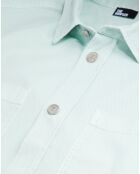Surchemise en denim bleue
