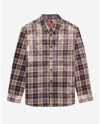Chemise à carreaux multicolore