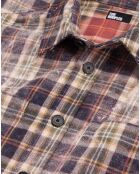Chemise à carreaux multicolore